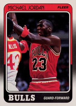 1988-89 Fleer #17 Michael Jordan Front