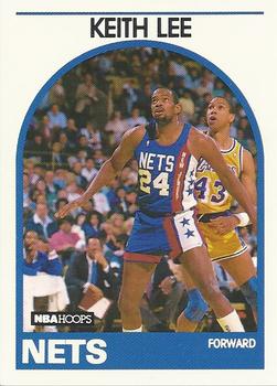 1989-90 Hoops #236 Keith Lee Front