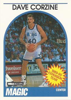 1989-90 Hoops #343 Dave Corzine Front