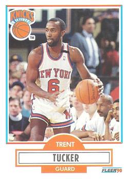1990-91 Fleer #129 Trent Tucker Front