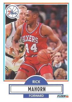 1990-91 Fleer #144 Rick Mahorn Front