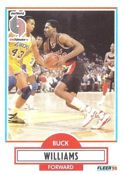 1990-91 Fleer #160 Buck Williams Front