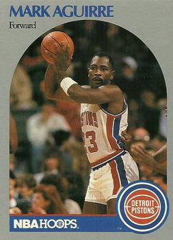 1990-91 Hoops #101 Mark Aguirre Front