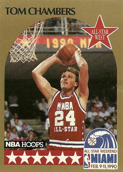 1990-91 Hoops #15 Tom Chambers Front