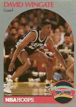1990-91 Hoops #273 David Wingate Front