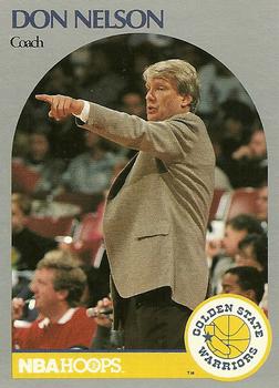 1990-91 Hoops #313 Don Nelson Front