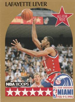 1990-91 Hoops #20 Lafayette Lever Front