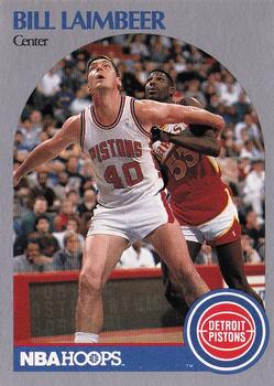 1990-91 Hoops #108 Bill Laimbeer Front