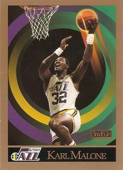 1990-91 SkyBox #282 Karl Malone Front