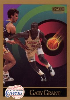 1990-91 SkyBox #127 Gary Grant Front