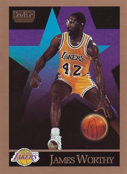 1990-91 SkyBox #143 James Worthy Front