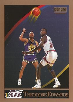 1990-91 SkyBox #277 Theodore Edwards Front