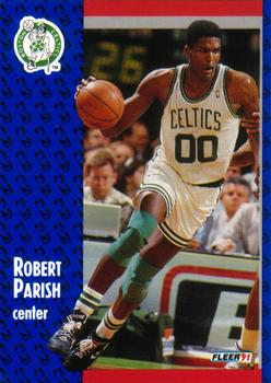 1991-92 Fleer #14 Robert Parish Front