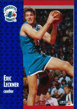 1991-92 Fleer #21 Eric Leckner Front