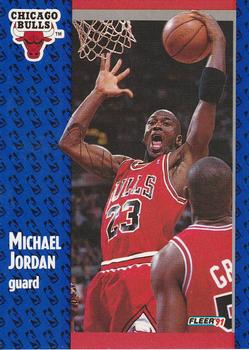1991-92 Fleer #29 Michael Jordan Front