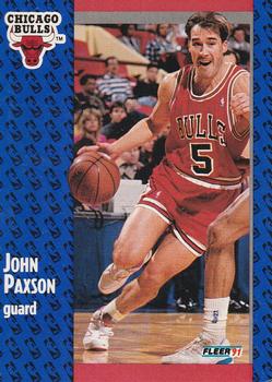 1991-92 Fleer #31 John Paxson Front