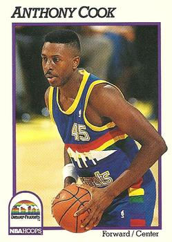1991-92 Hoops #355 Anthony Cook Front