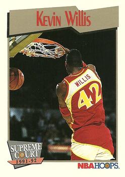 1991-92 Hoops #450 Kevin Willis Front