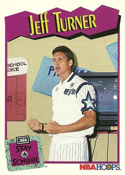 1991-92 Hoops #545 Jeff Turner Front