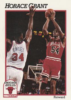 1991-92 Hoops #28 Horace Grant Front