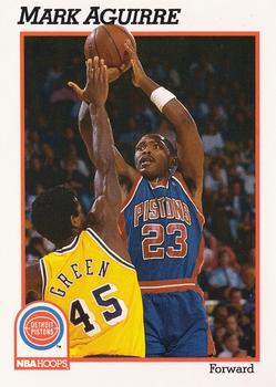 1991-92 Hoops #59 Mark Aguirre Front