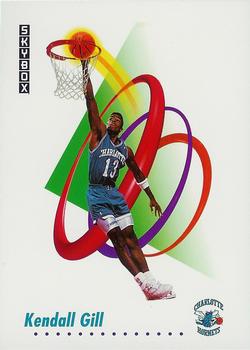 1991-92 SkyBox #27 Kendall Gill Front