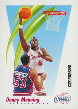 1991-92 SkyBox #127 Danny Manning Front