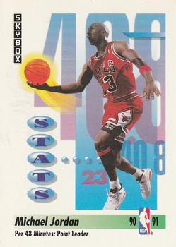 1991-92 SkyBox #307 Michael Jordan Front