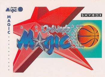 1991-92 SkyBox #369 Orlando Magic Front