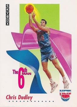 1991-92 SkyBox #448 Chris Dudley Front
