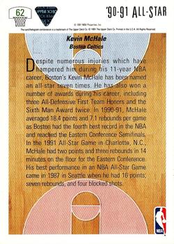 1991-92 Upper Deck #62 Kevin McHale Back