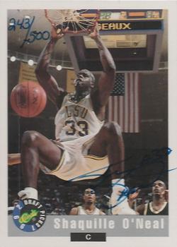 1992 Classic Draft Picks #NNO Shaquille O'Neal Front