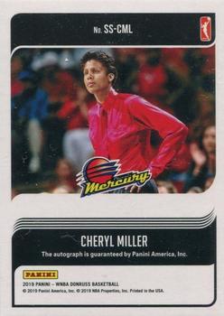 2019 Donruss WNBA - Signature Series #SS-CML Cheryl Miller Back