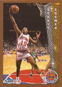 1992-93 Fleer #239 Dennis Rodman Front
