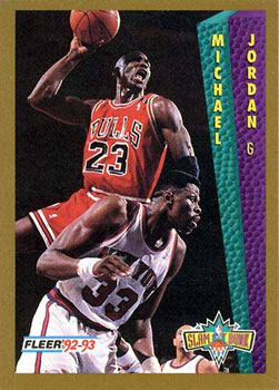 1992-93 Fleer #273 Michael Jordan Front