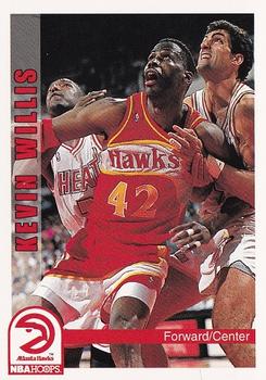 1992-93 Hoops #9 Kevin Willis Front