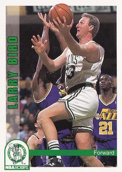 1992-93 Hoops #10 Larry Bird Front