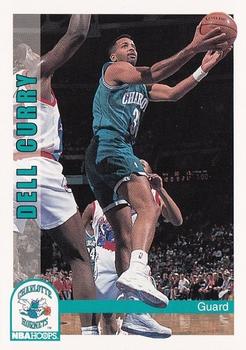 1992-93 Hoops #20 Dell Curry Front