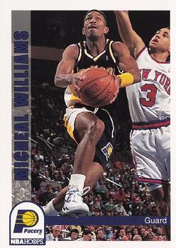 1992-93 Hoops #97 Micheal Williams Front