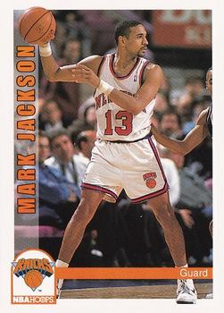 1992-93 Hoops #154 Mark Jackson Front
