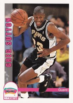 1992-93 Hoops #211 Greg Sutton Front