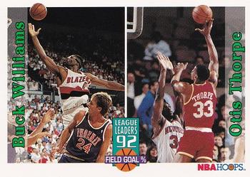 1992-93 Hoops #327 Buck Williams / Otis Thorpe Front