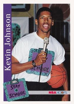 1992-93 Hoops #335 Kevin Johnson Front