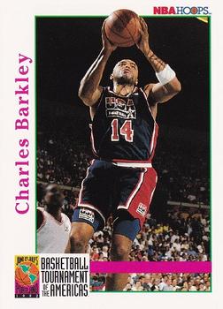 1992-93 Hoops #336 Charles Barkley Front