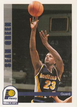 1992-93 Hoops #396 Sean Green Front