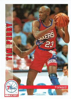 1992-93 Hoops #448 Tim Perry Front