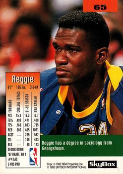 1992-93 SkyBox #65 Reggie Williams Back