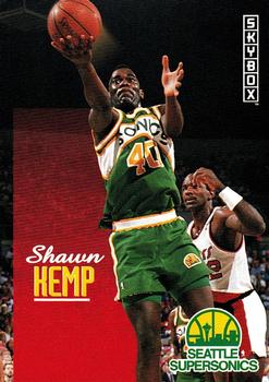 1992-93 SkyBox #231 Shawn Kemp Front