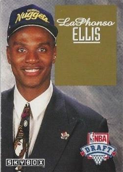 1992-93 SkyBox - Draft Picks #DP5 LaPhonso Ellis Front