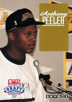 1992-93 SkyBox - Draft Picks #DP15 Anthony Peeler Front